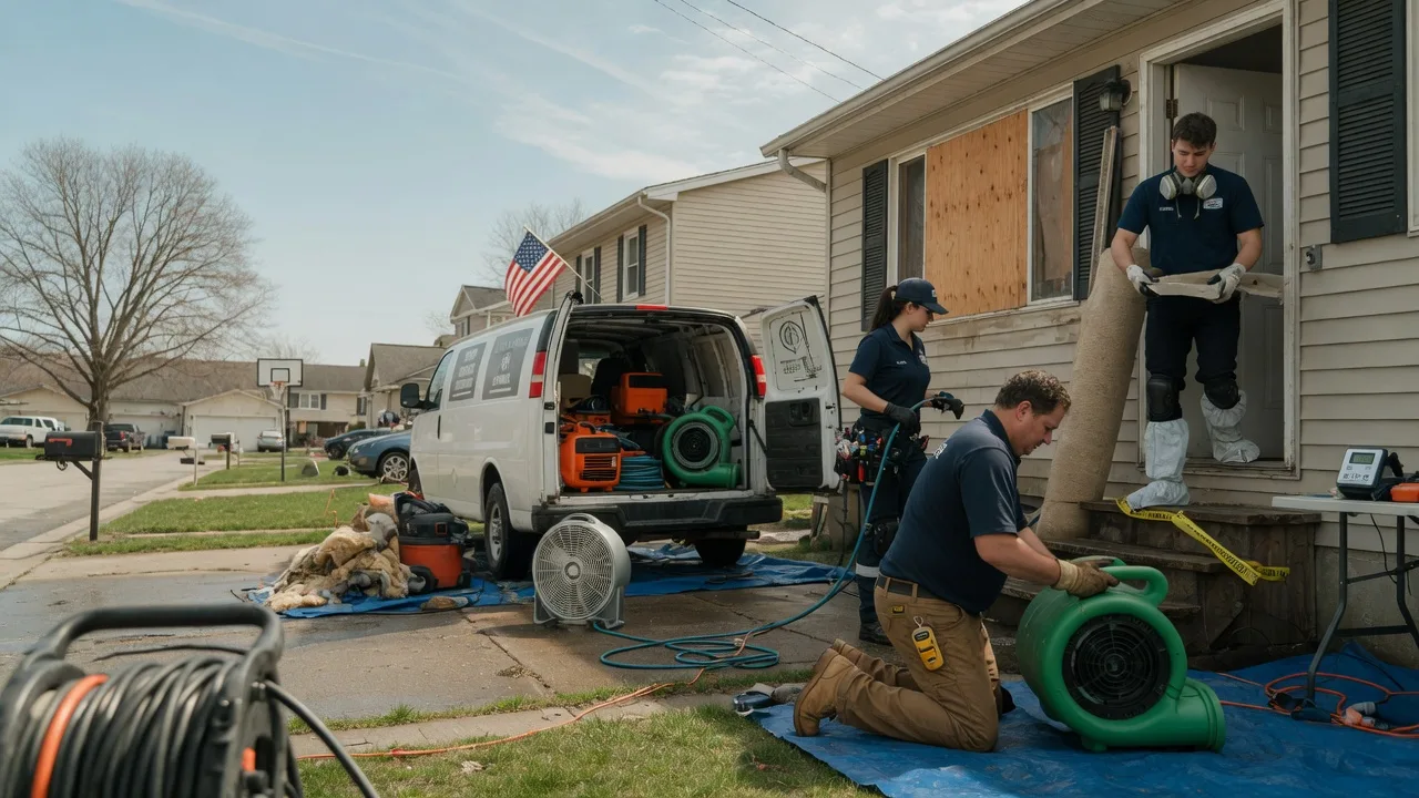 Water Damage Restoration in Pennsburg, PA near me